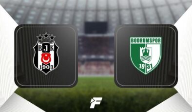 CANLI | Beşiktaş – Bodrum FK maçı ne zaman, saat kaçta, hangi kanalda? (Muhtemel 11'ler)